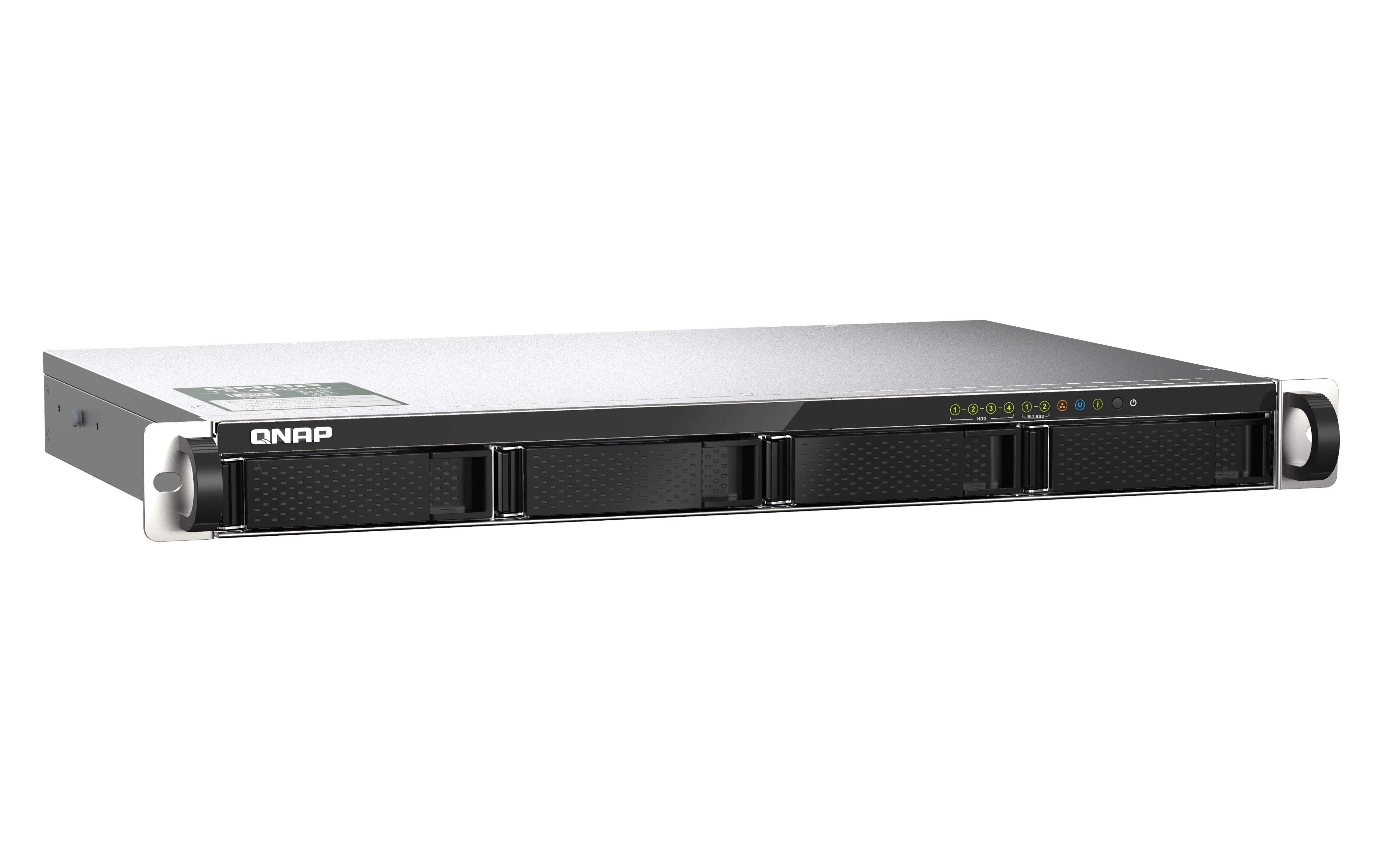 4-Bay Qnap Ts-435Xeu Rack Sata 6Gb/S Raid 0, 1, 5, 6, 10, Jbod 4Gb Ram