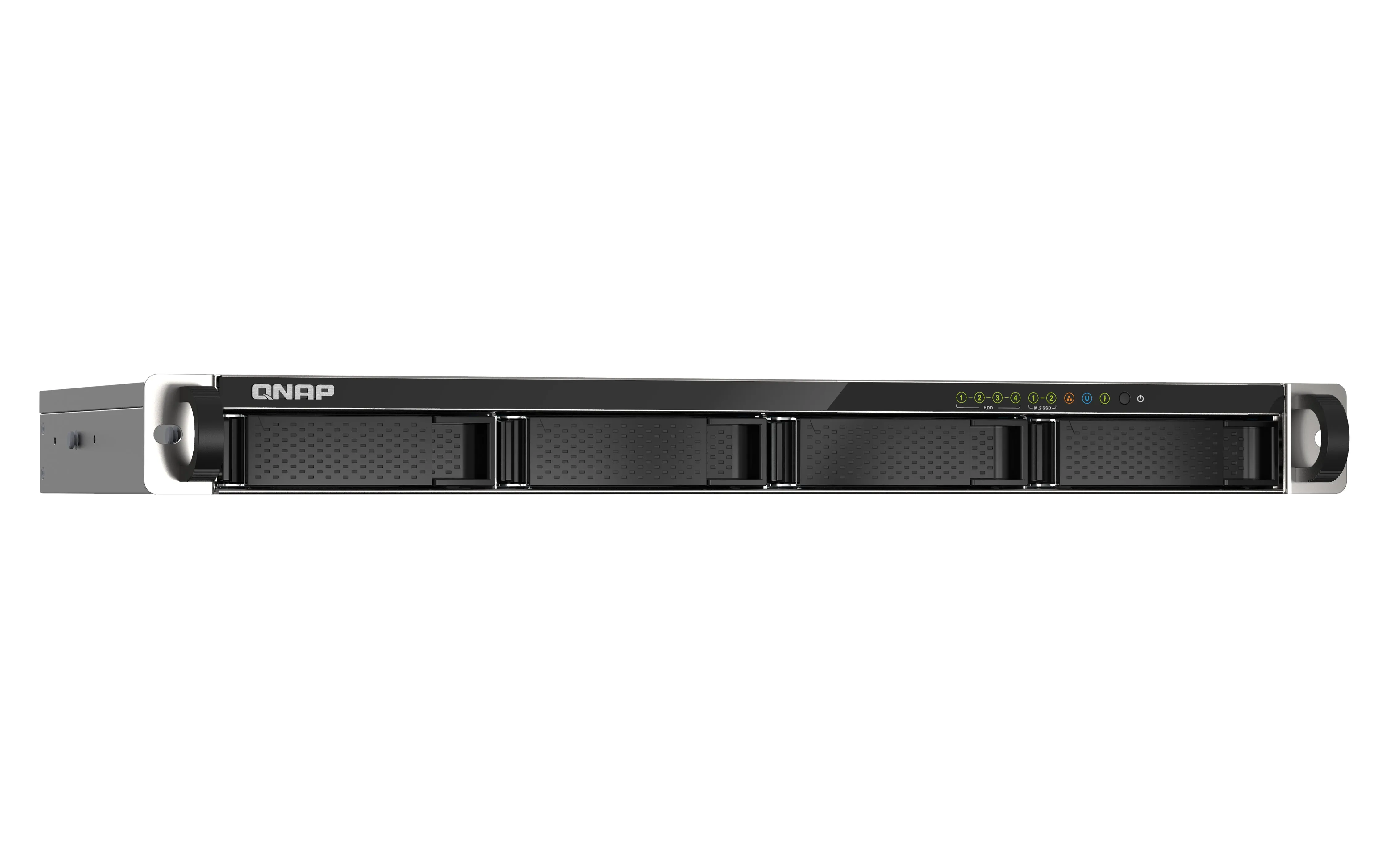 4-Bay Qnap Ts-435Xeu Rack Sata 6Gb/S Raid 0, 1, 5, 6, 10, Jbod 4Gb Ram