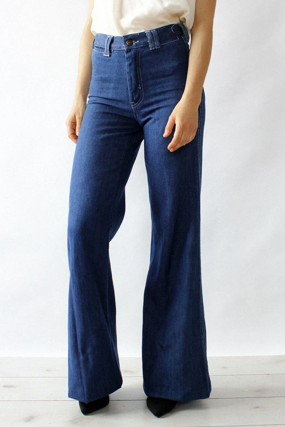 70s Stilt Bell Bottoms XS