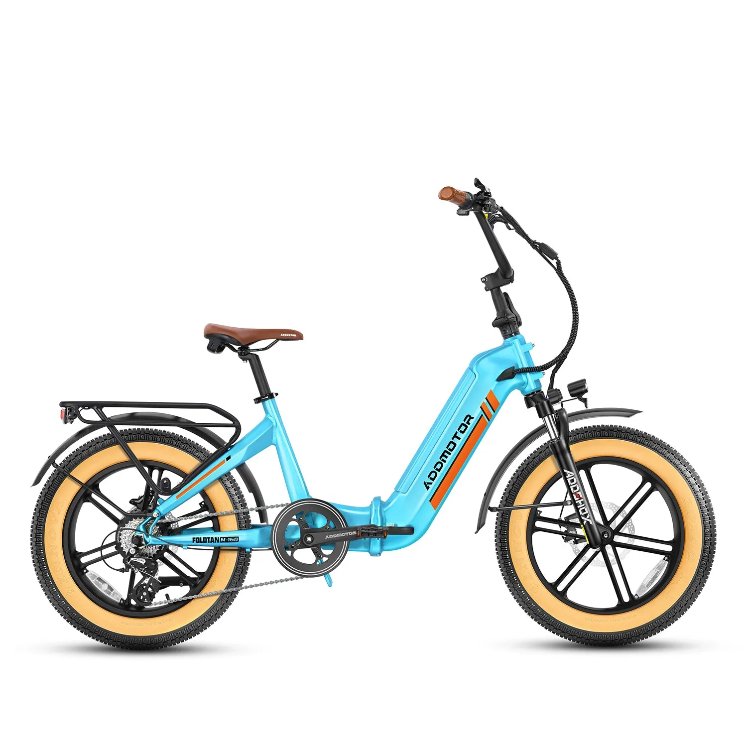 Addmotor 750W 48V Foldtan M-160 Folding Fat Tire Step-Thru Electric Bike