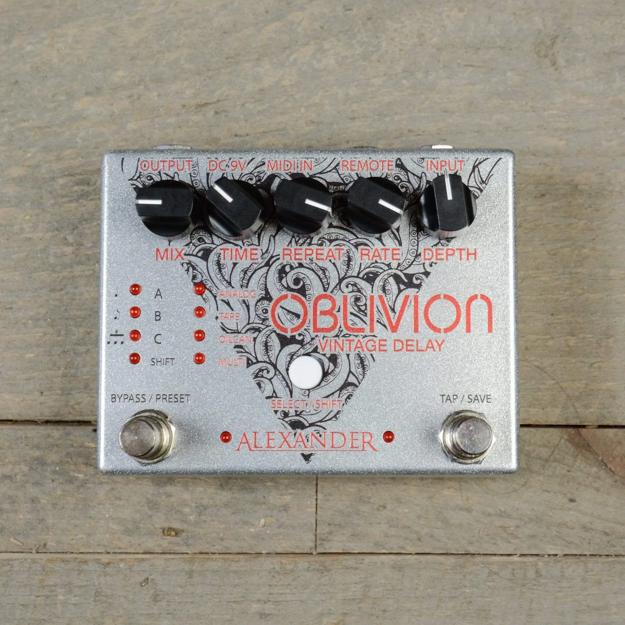 Alexander Pedals Oblivion Vintage Delay