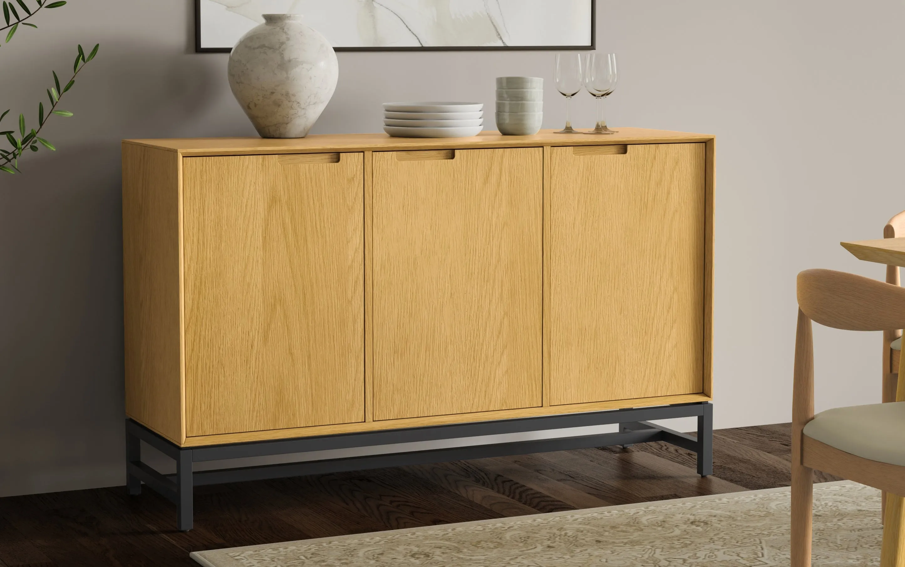 Banting 3 Door Sideboard Buffet