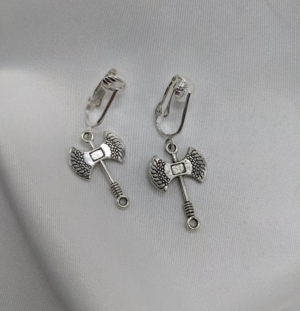 Battle Axe Earrings