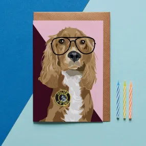 Blank Card "Milo the Cocker Spaniel"