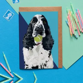 Blank Card "Nancy the Spaniel"