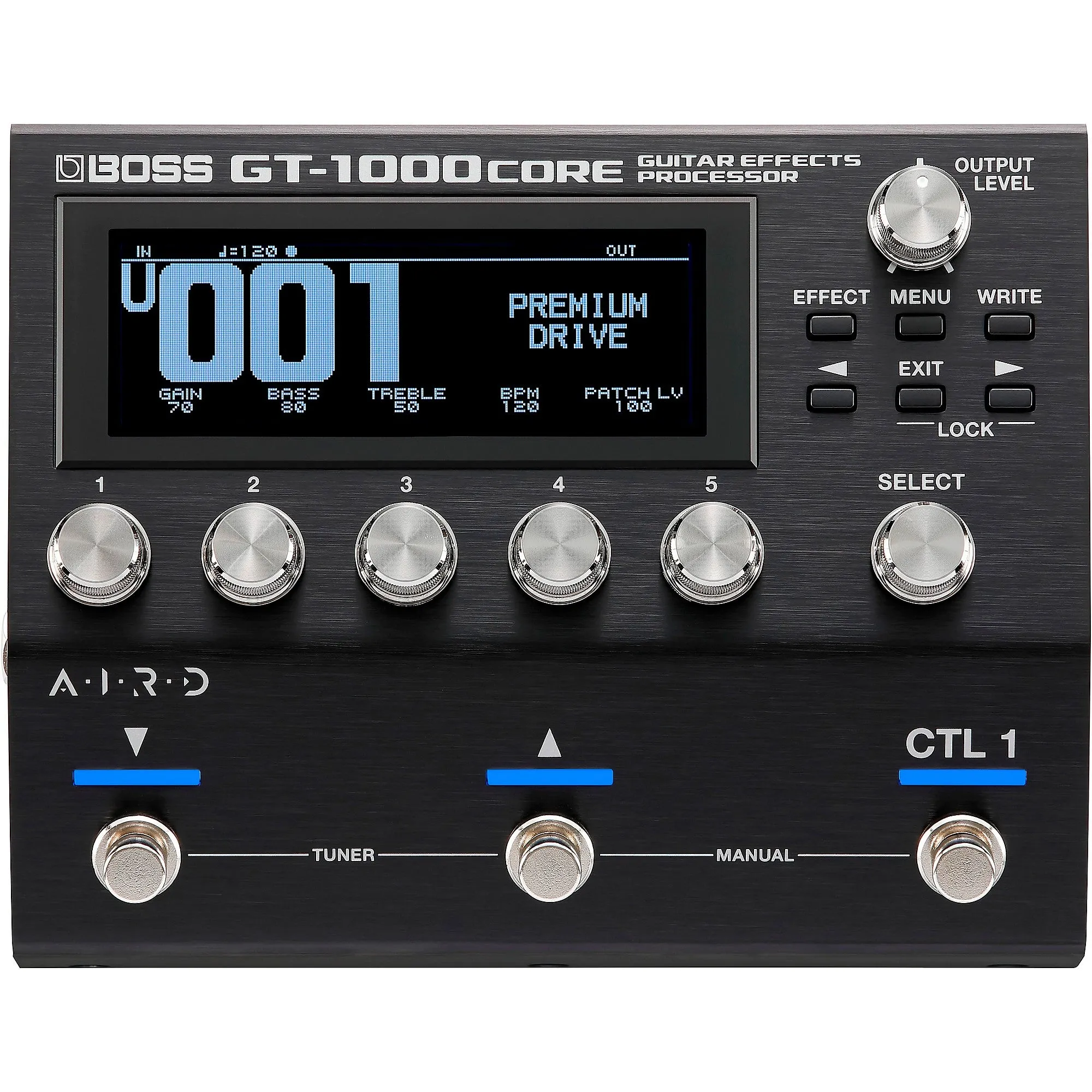 Boss GT-1000CORE Multi-Effects Processor Black