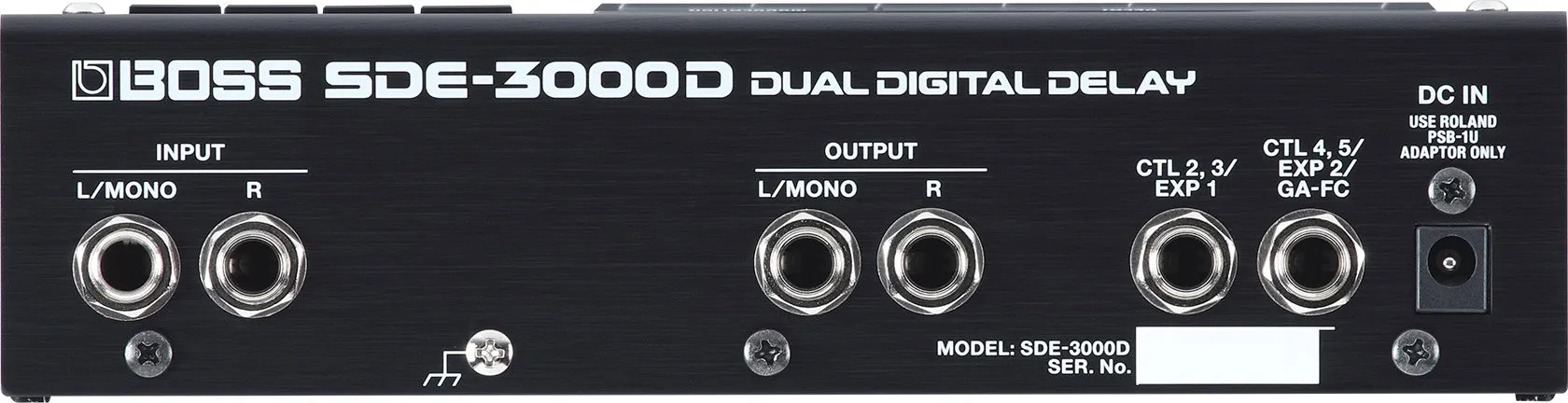 Boss SDE-3000D, Dual Digital Delay