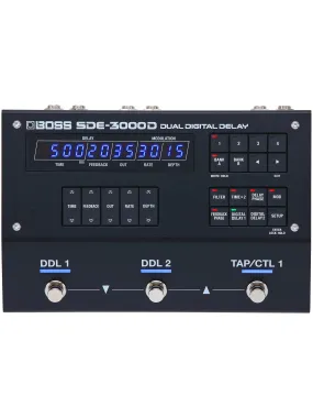 Boss SDE-3000D, Dual Digital Delay