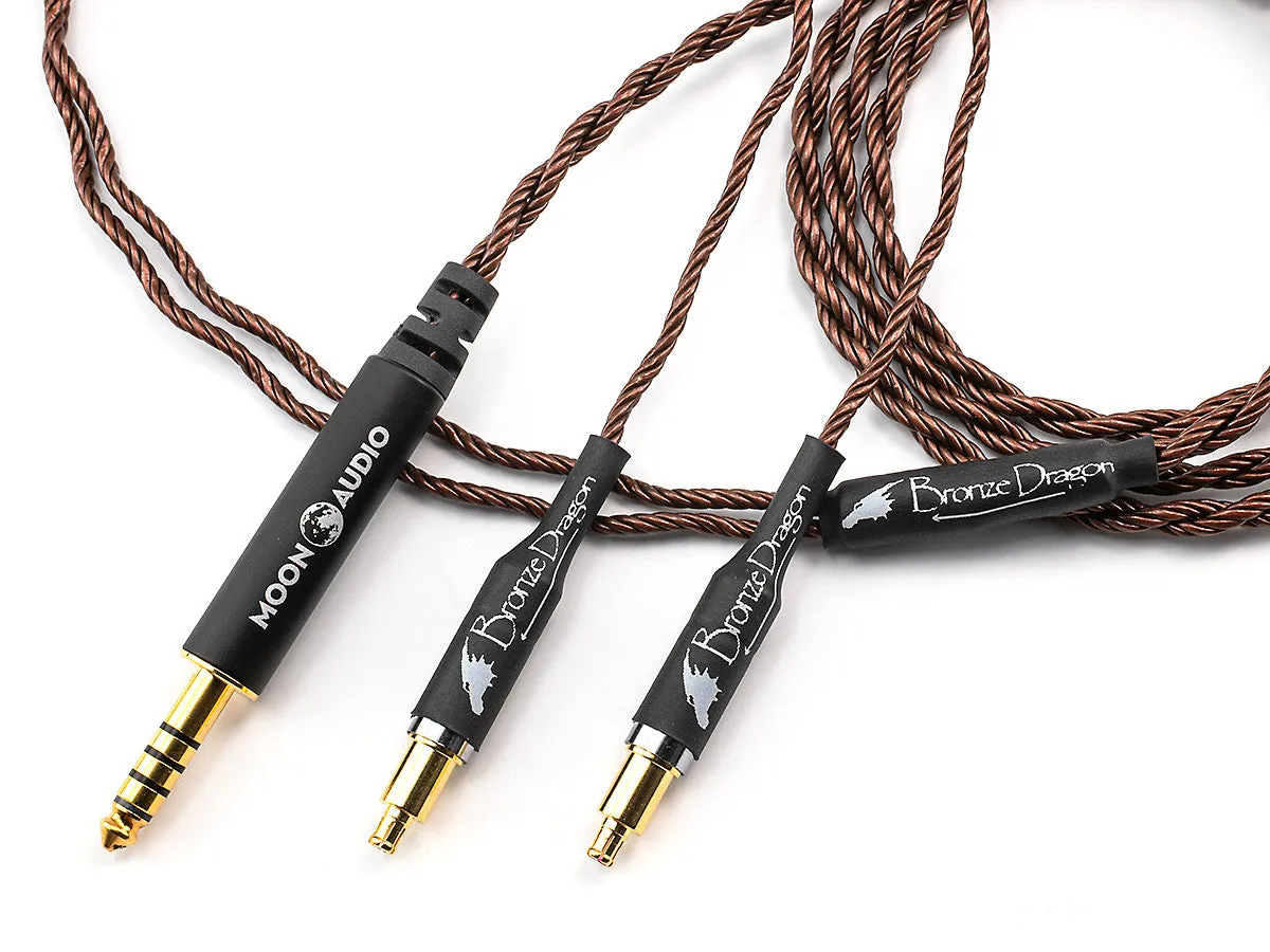 Bronze Dragon Headphone Cable for AudioTechnica