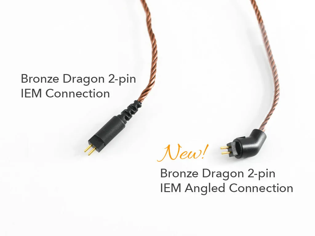 Bronze Dragon IEM Cable (2 pin)