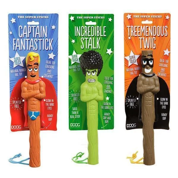 Doog Stick Dog Toy Captain Fantastick