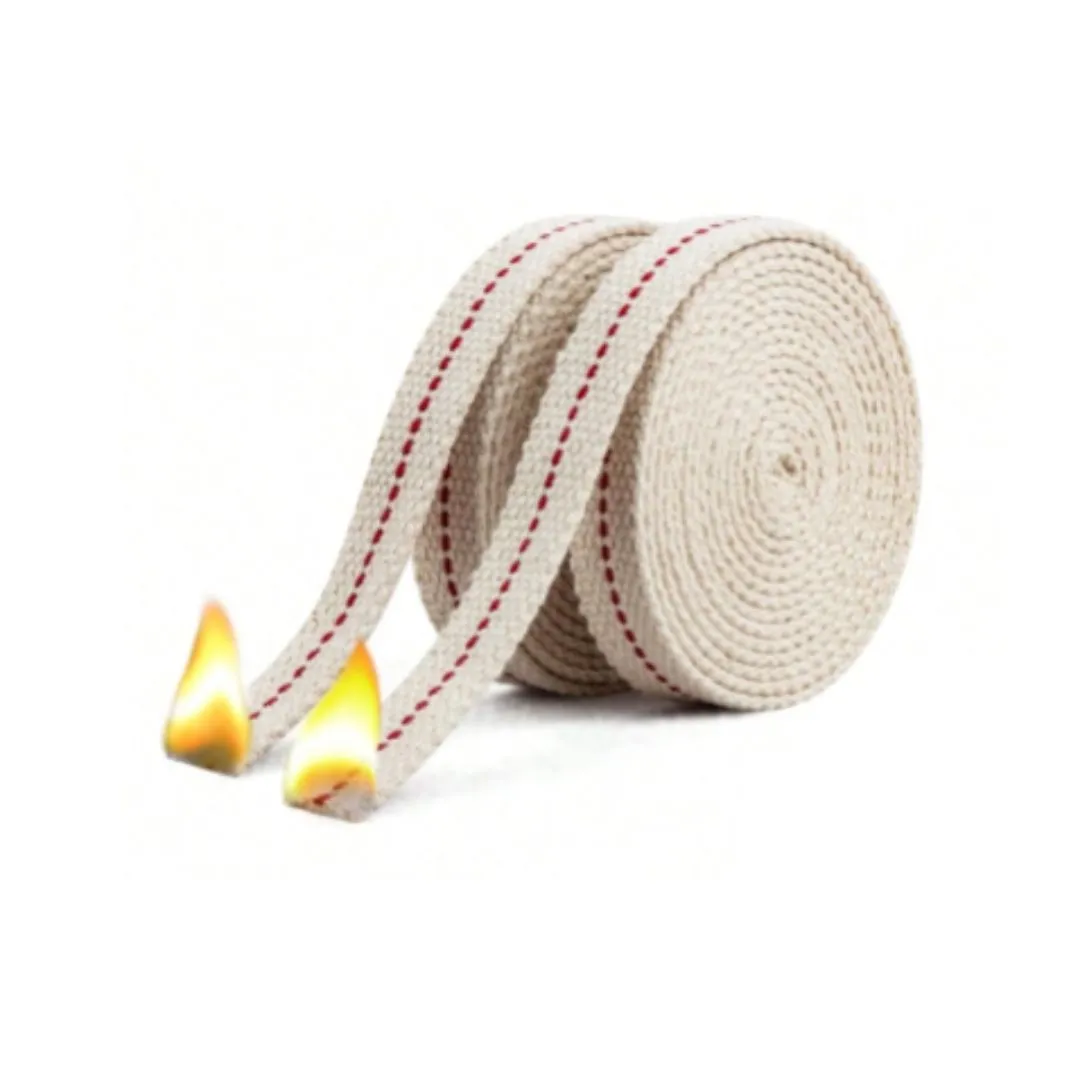 Flat Cotton Wick Oil Lamp Wick 10 Metre Length for Kerosene Lantern | Batti Suitable for All Oil Lantern