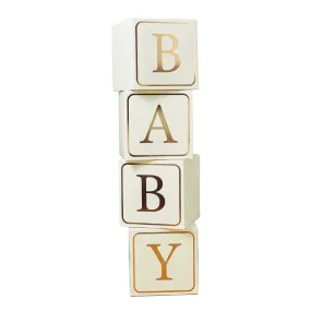 Giant Gold BABY Blocks