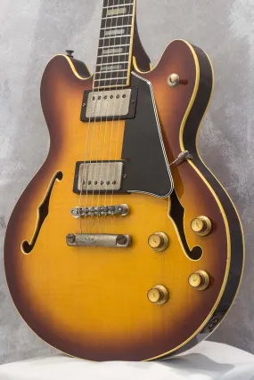 Greco SA-500 Semi-Hollow Brown Sunburst 1980