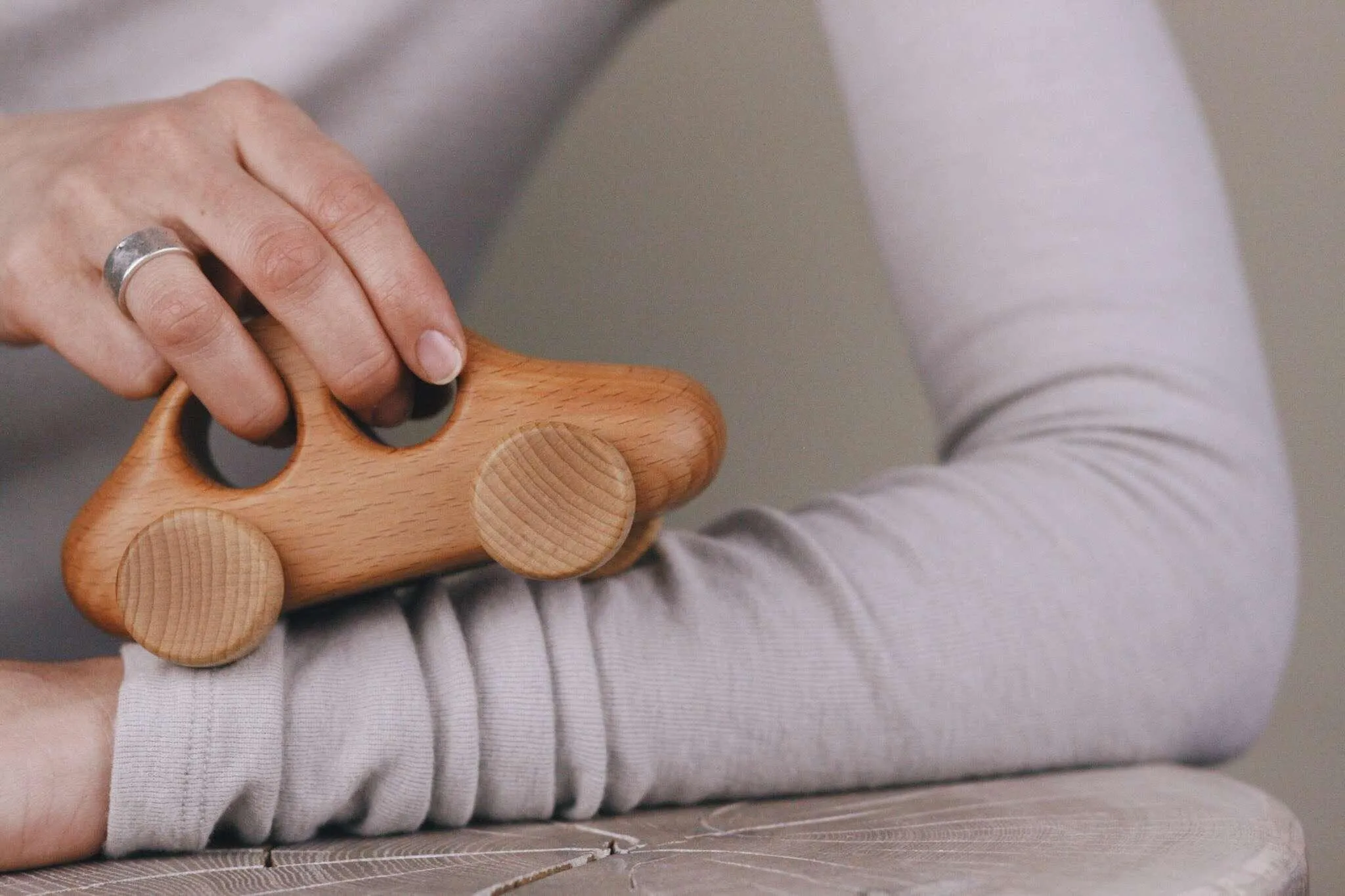 Handmade Wooden Simple Car