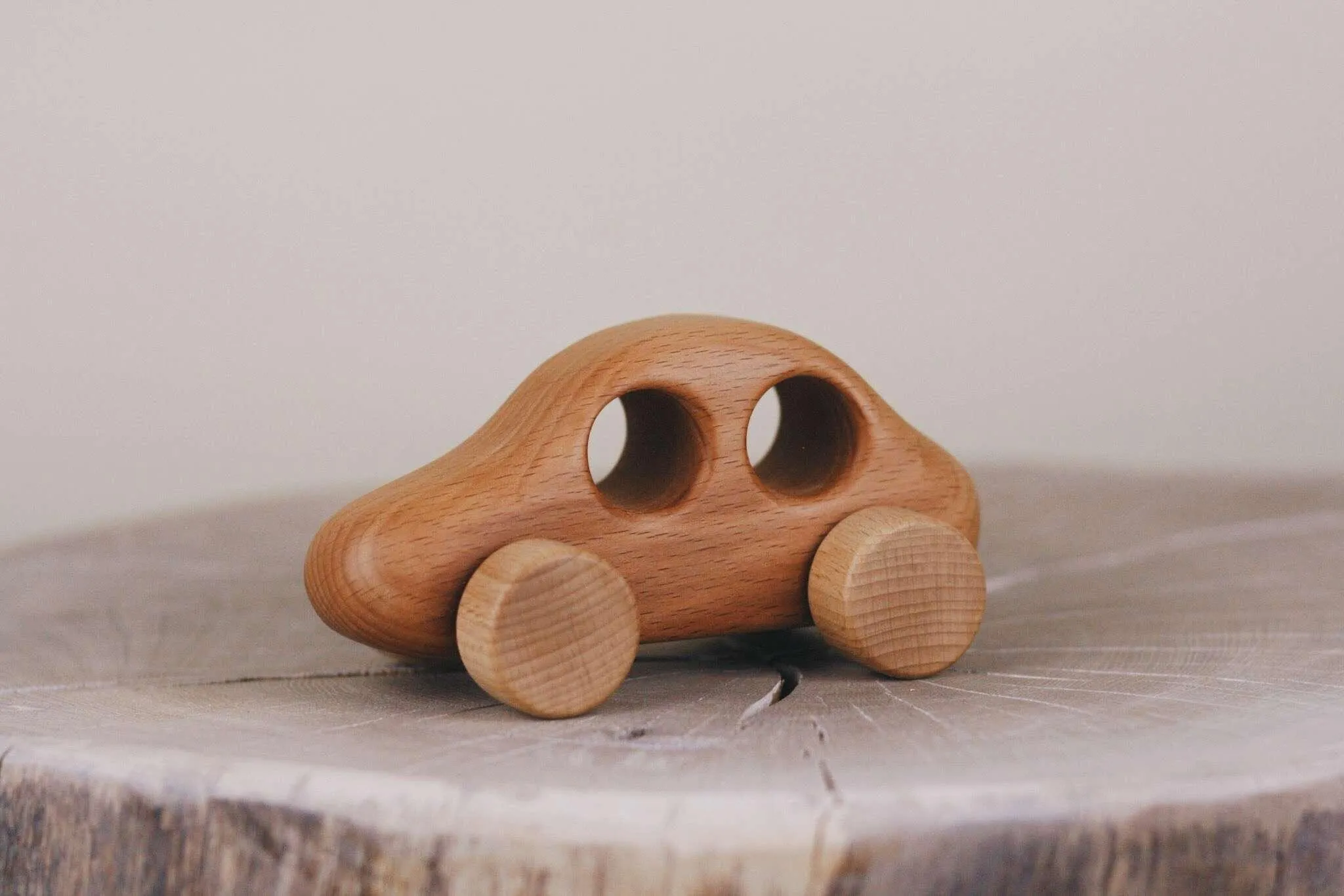 Handmade Wooden Simple Car