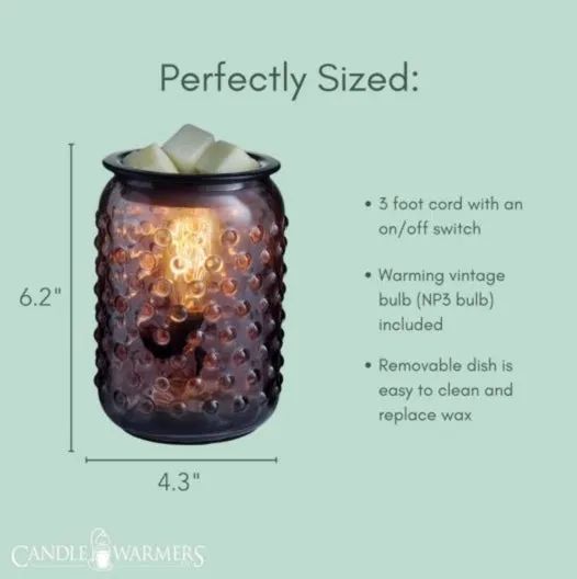 Hobnail Illumination Wax Warmer