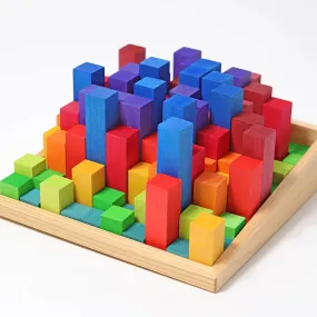 Large Stepped Counting Blocks