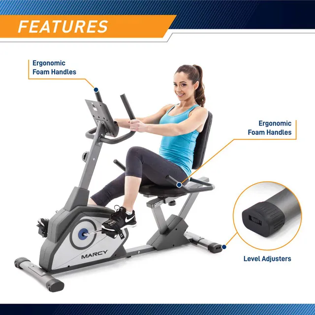 Marcy Recumbent Bike NS-40502R