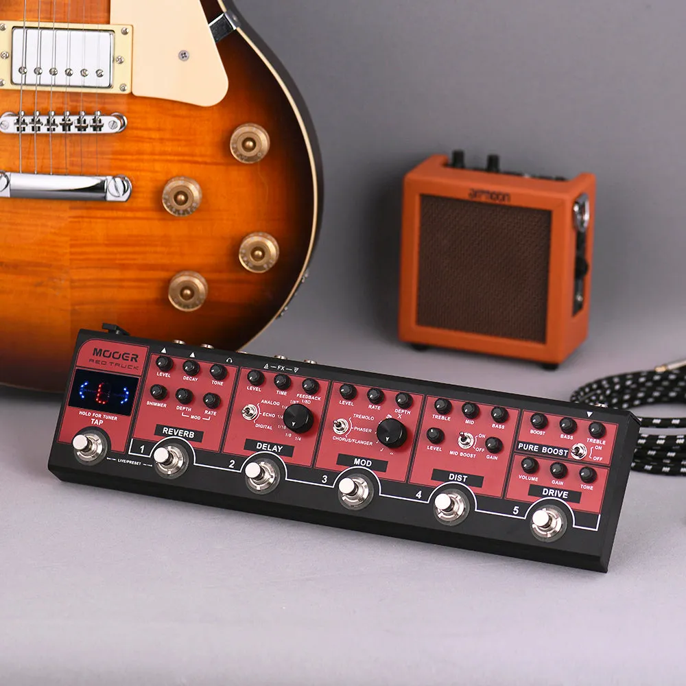 MOOER RED TRUCK Electric Guitar Multi Effect