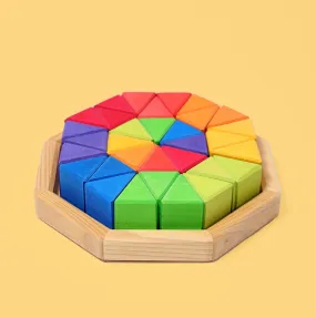 Octagon Rainbow Block Set