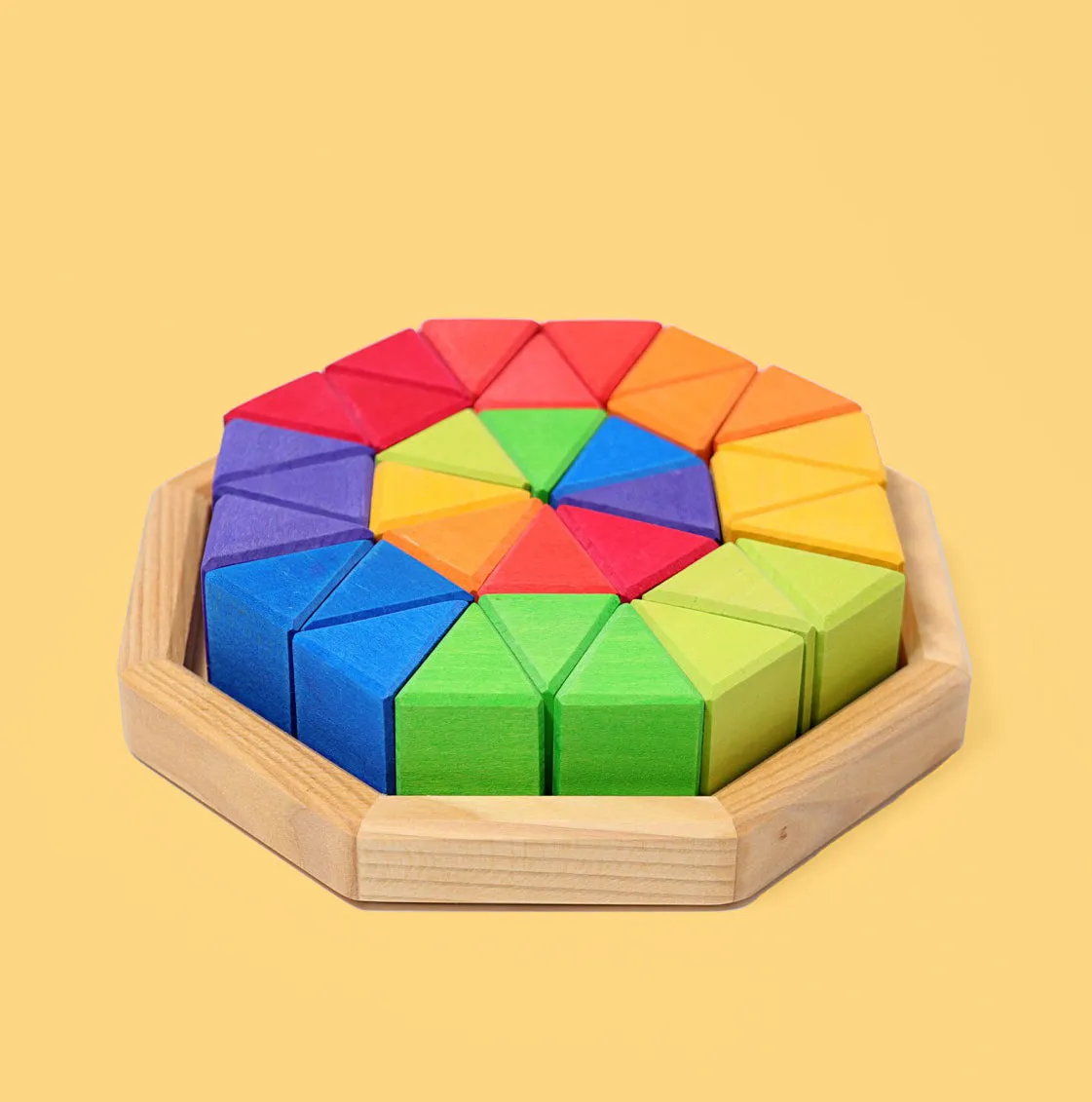 Octagon Rainbow Block Set