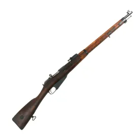 Original Antique Finnish Winter War Model M/27 Mosin-Nagant Rifle Serial 77146 with Ski Swivel & Tikkakoski Barrel - Receiver Dated 1898