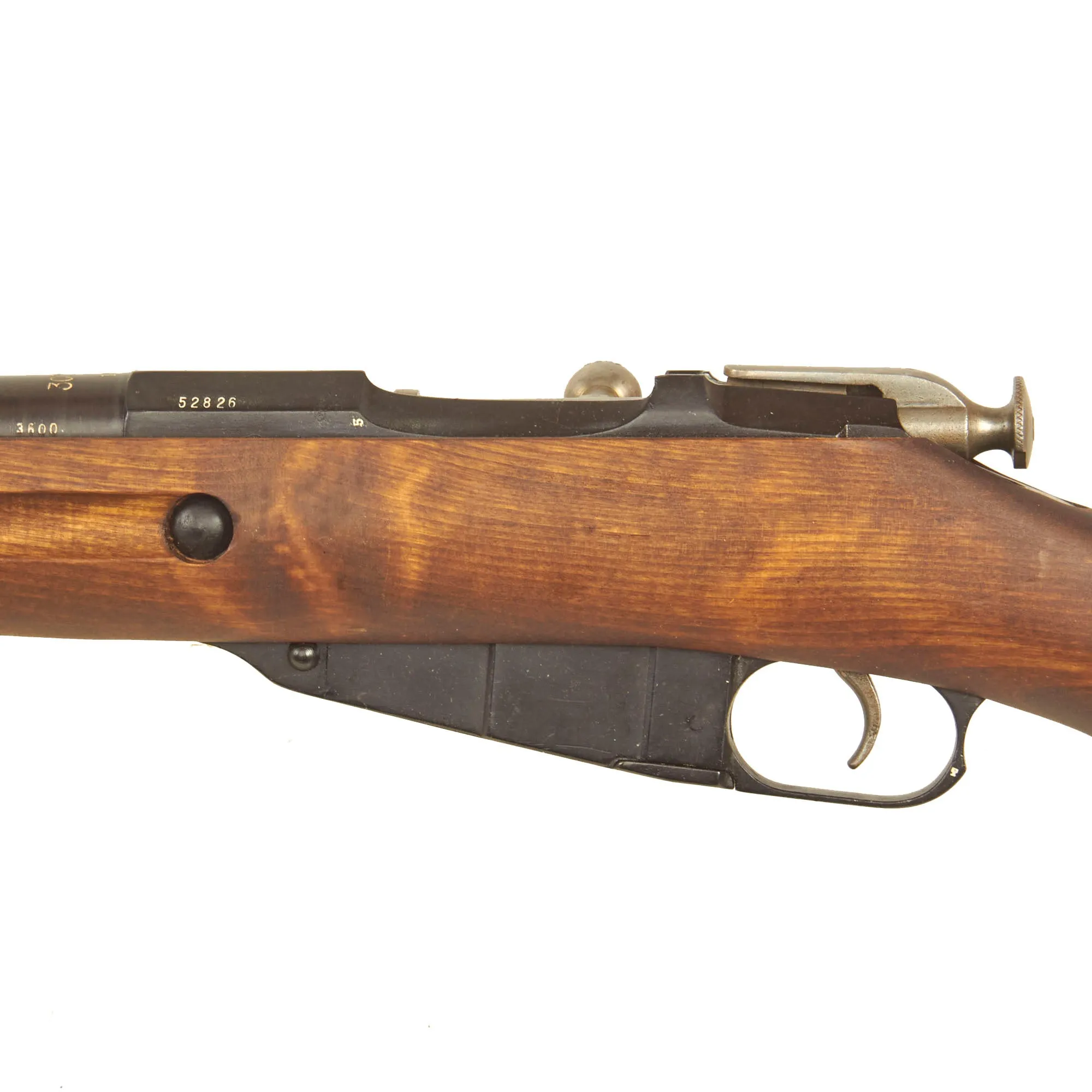 Original Antique Finnish Winter War Model M/39 Mosin-Nagant Rifle Serial 52826 with Replaced Barrel - Receiver Dated 1895