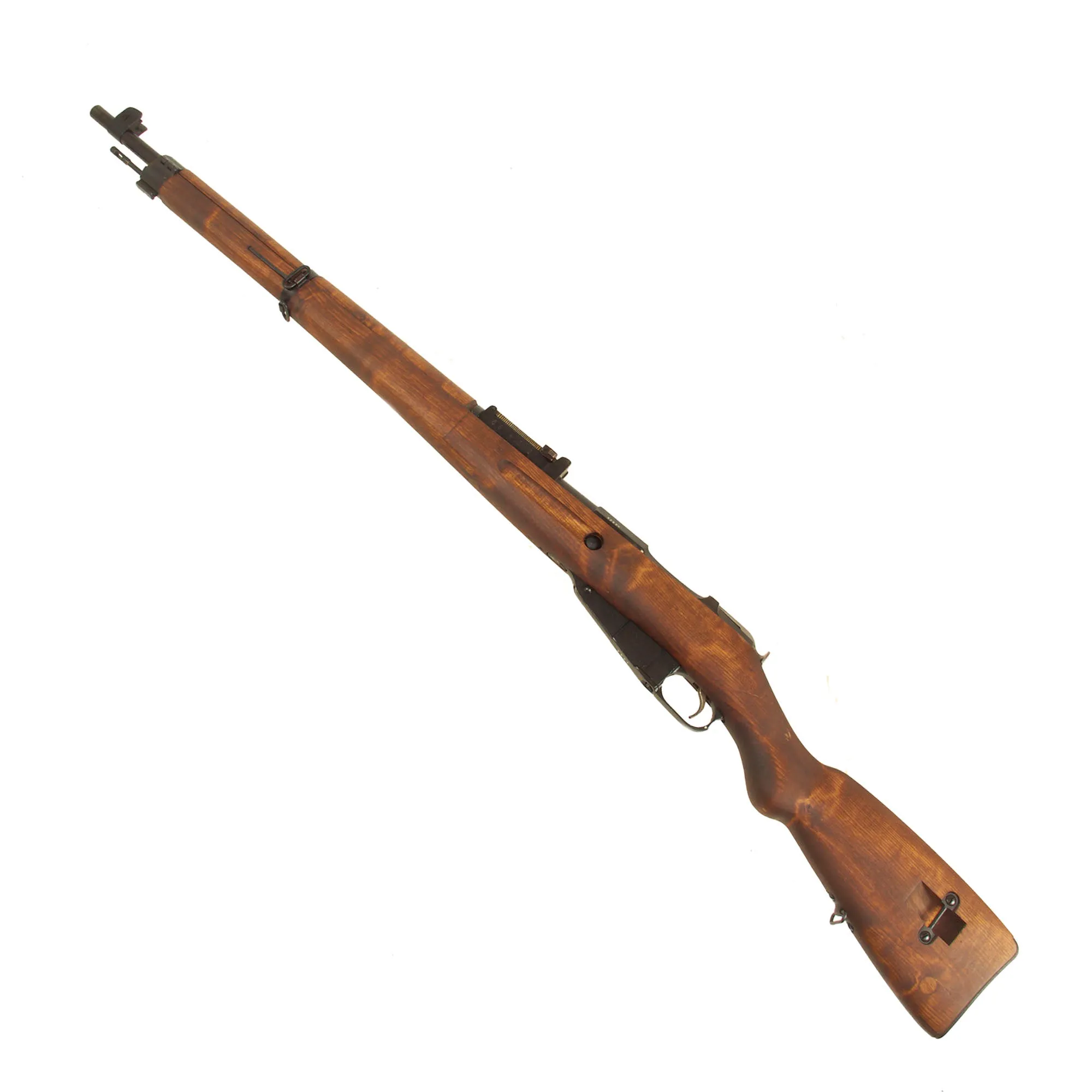 Original Antique Finnish Winter War Model M/39 Mosin-Nagant Rifle Serial 52826 with Replaced Barrel - Receiver Dated 1895