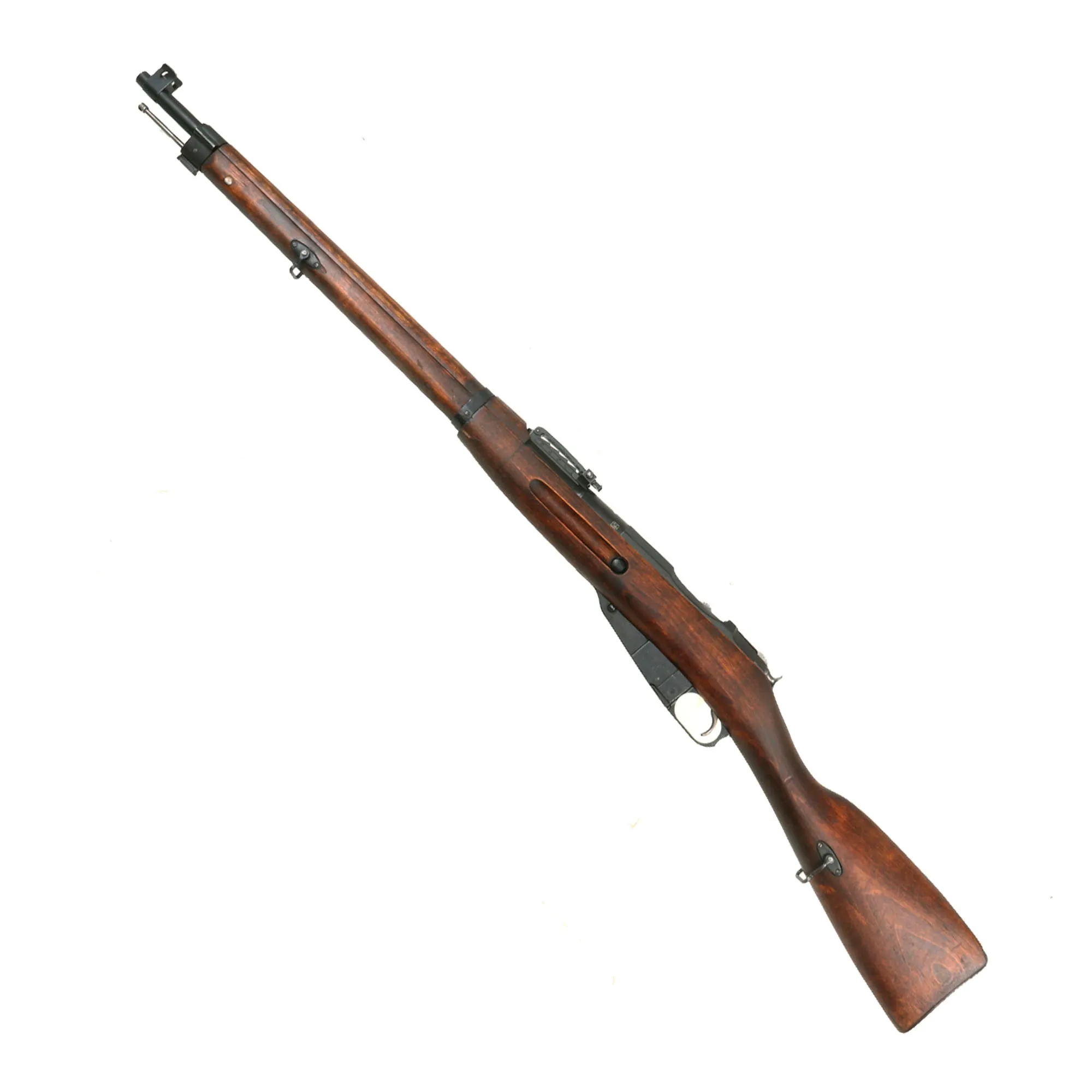 Original Finnish Winter War Model M/27 Mosin-Nagant Rifle Serial 69603 with Tikkakoski Barrel - Antique Izhevsk Receiver Dated 1895