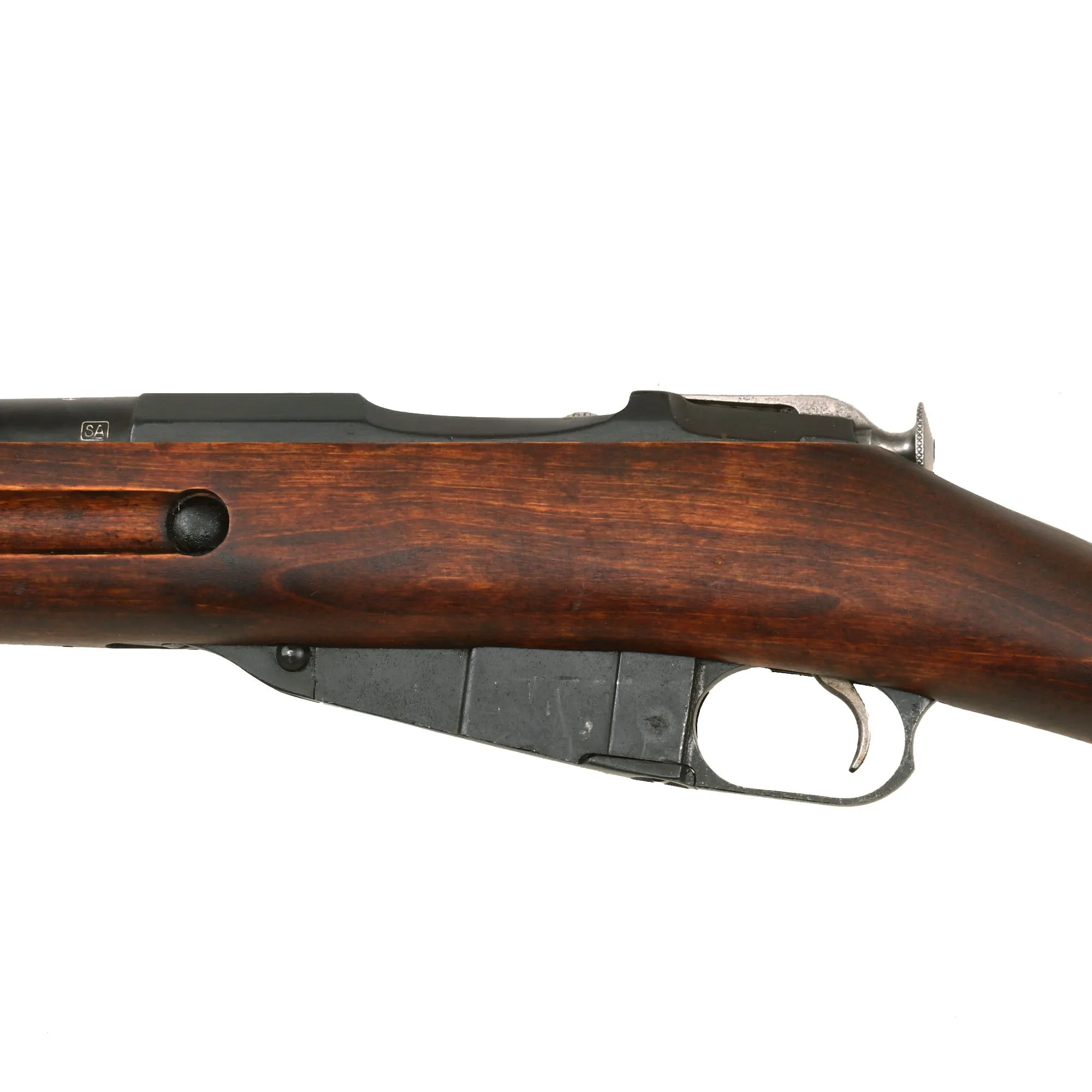 Original Finnish Winter War Model M/27 Mosin-Nagant Rifle Serial 69603 with Tikkakoski Barrel - Antique Izhevsk Receiver Dated 1895