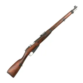 Original Finnish Winter War Model M/27 Mosin-Nagant Rifle Serial 69603 with Tikkakoski Barrel - Antique Izhevsk Receiver Dated 1895