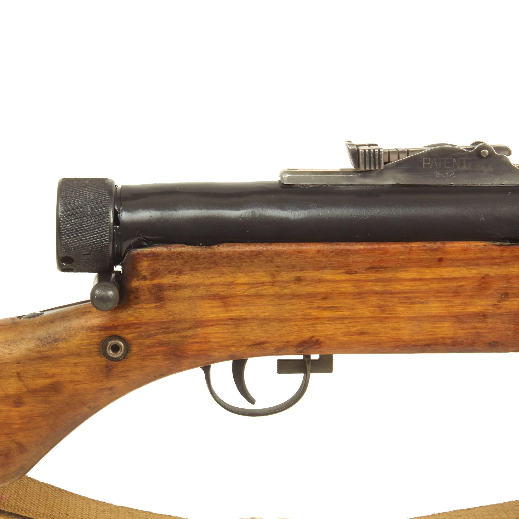 Original Finnish WWII Suomi KP/-31 M31 9mm Display SMG with Live Barrel, Stick Magazine & Sling - Serial 31857