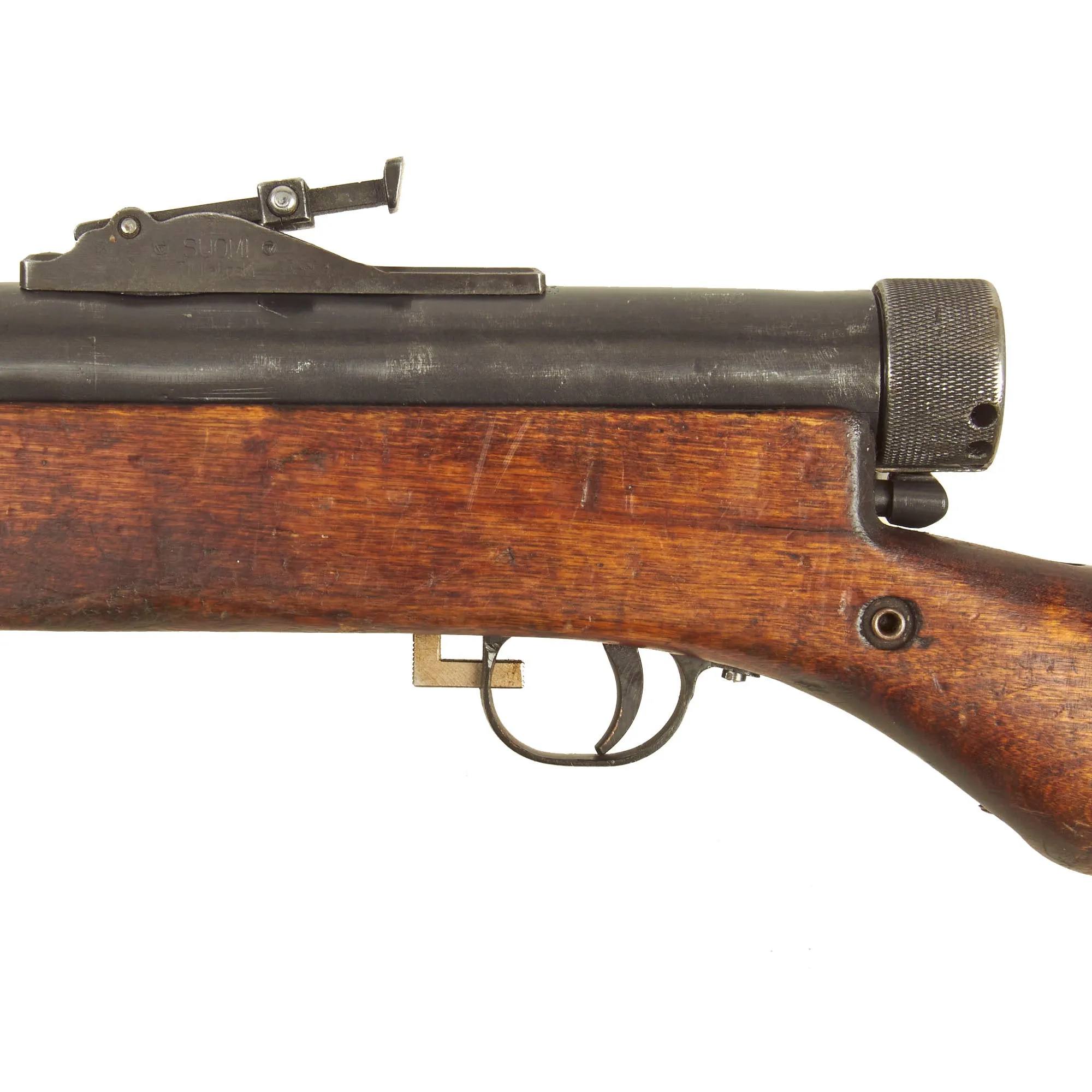 Original Finnish WWII Suomi KP/-31 M31 9mm Display SMG with Stick Magazine & Internals - Serial 51764