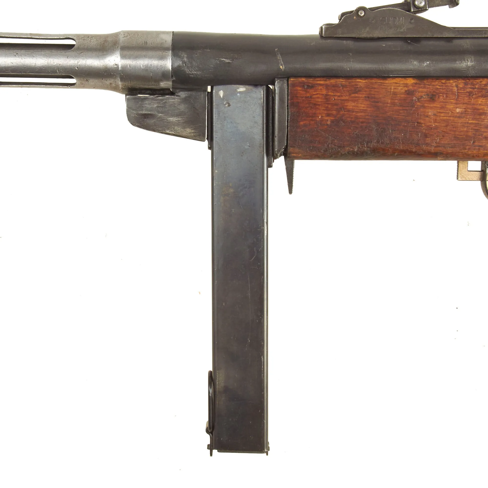 Original Finnish WWII Suomi KP/-31 M31 9mm Display SMG with Stick Magazine & Internals - Serial 51764