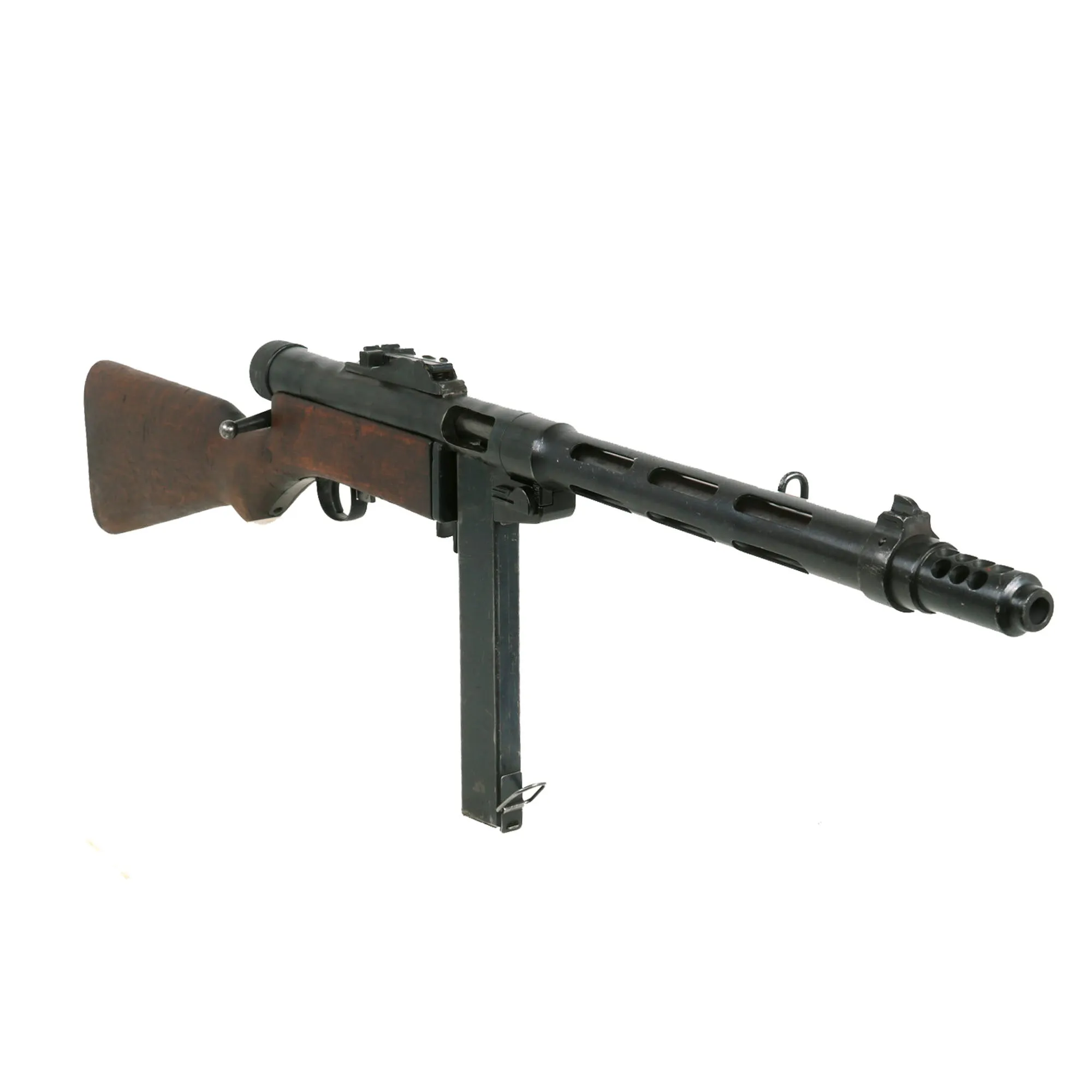 Original Finnish WWII Suomi KP/-31 M31 9mm Display SMG with Stick Magazine - Serial 58591