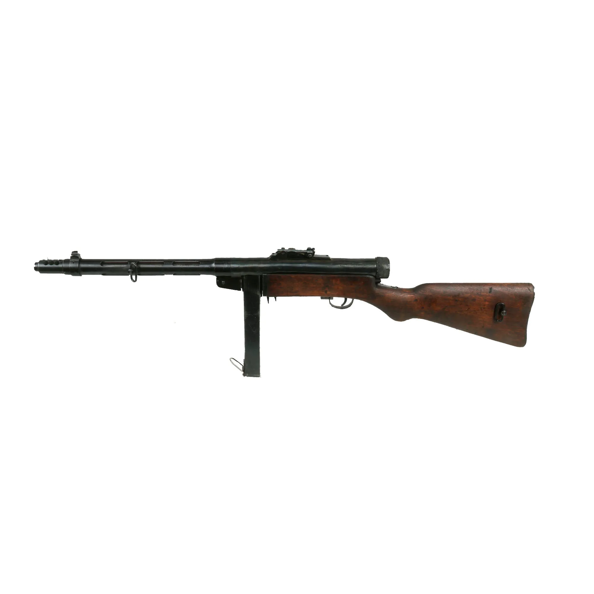 Original Finnish WWII Suomi KP/-31 M31 9mm Display SMG with Stick Magazine - Serial 58591