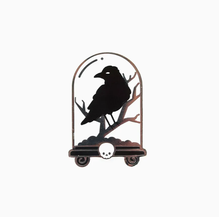 Raven Cloche - Enamel Pin