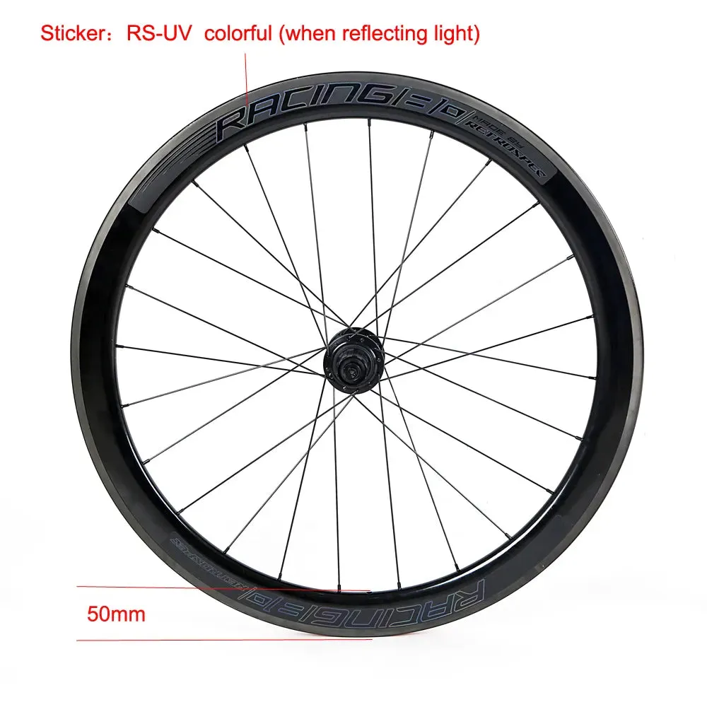 RS-CBR50 ROAD 700C CARBON WHEELSETS for DISC and RIM BRAKE SYSTEMS