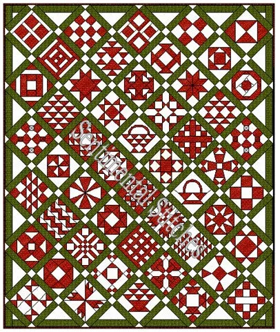 Simple Summer Sampler Quilt Pattern