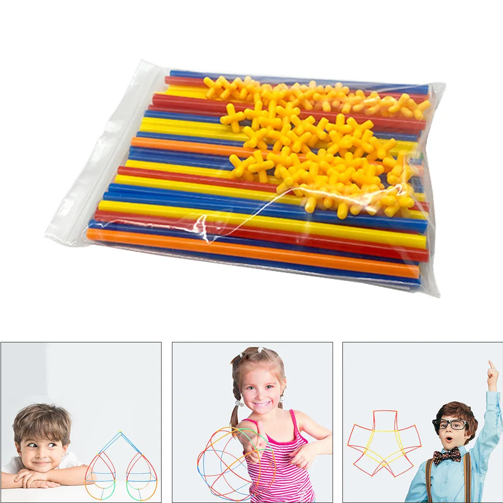 Straws Blocks For Kids