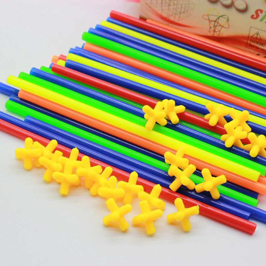 Straws Blocks For Kids