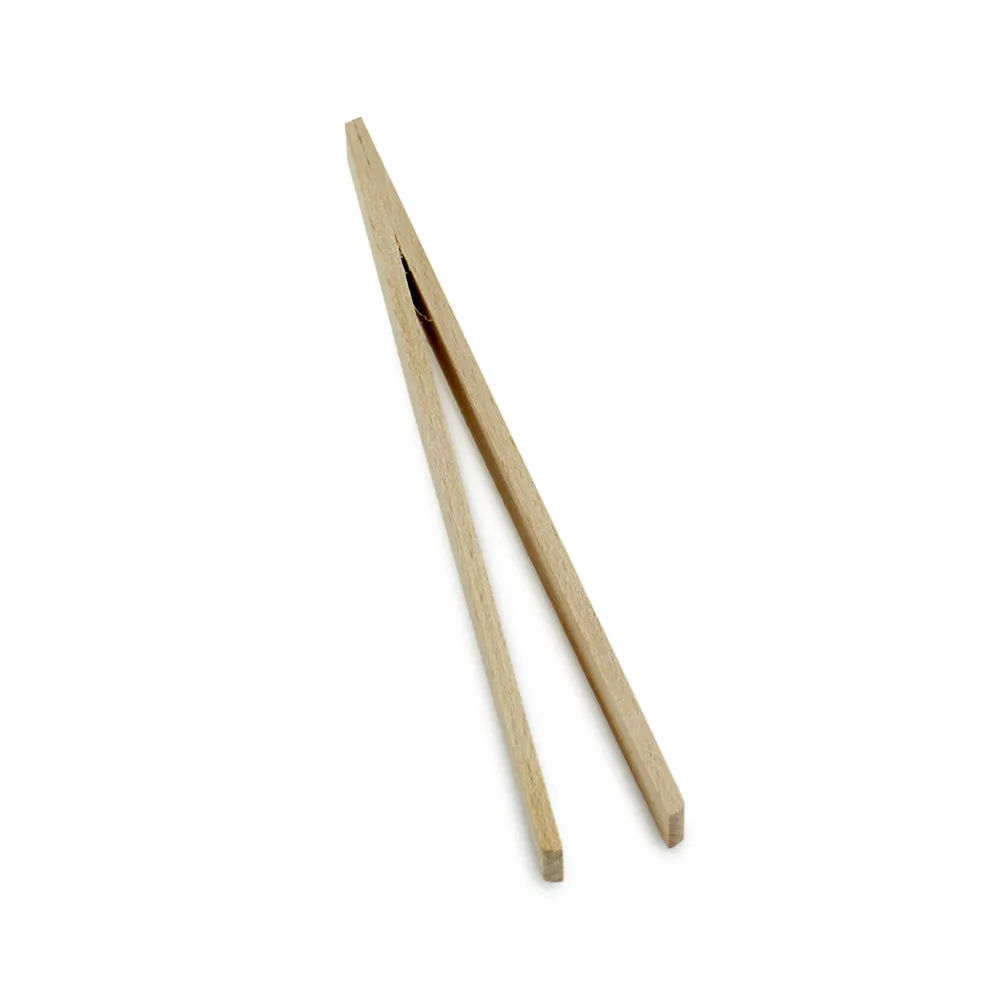 The Essential Ingredient Beech Wood Mini Tongs