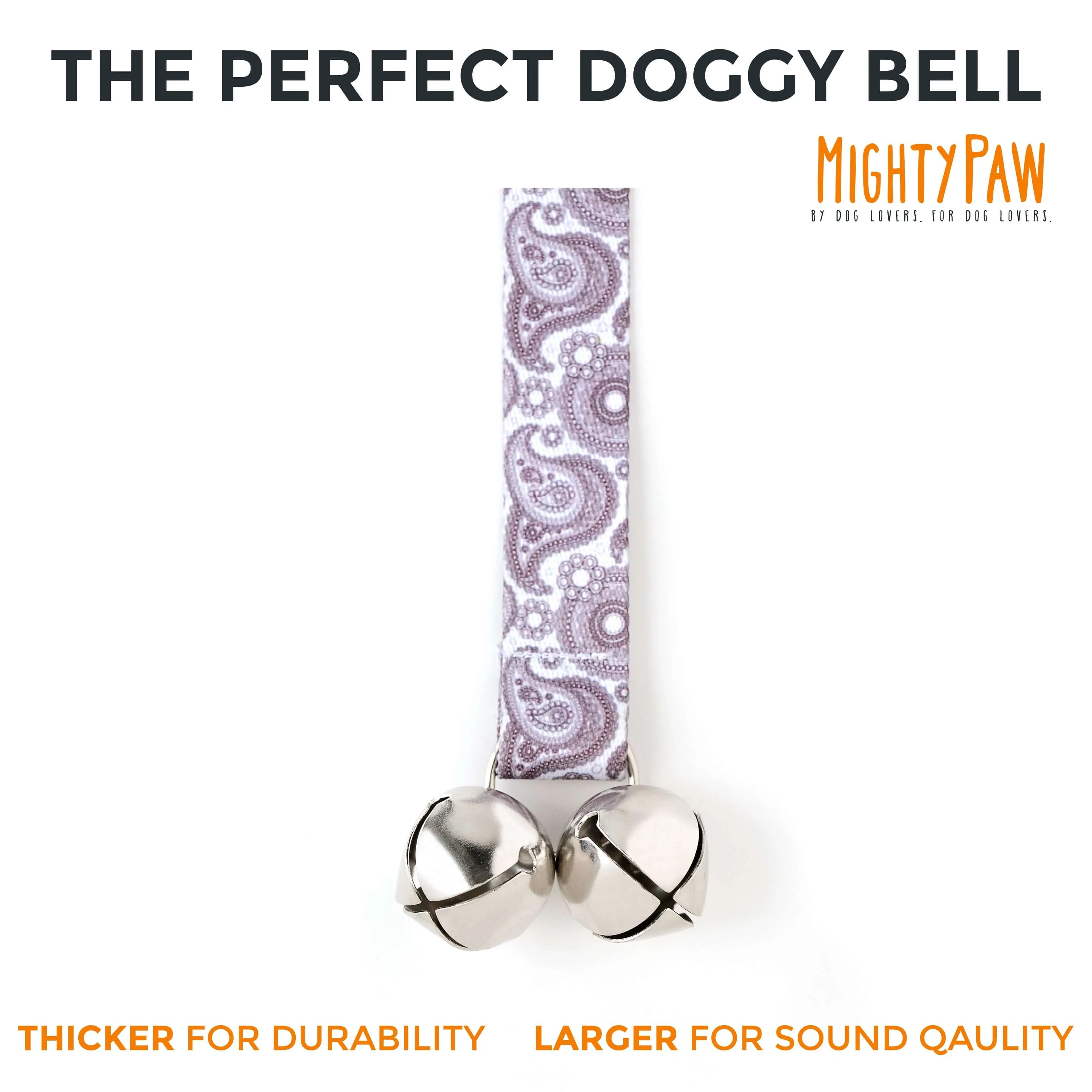 Tinkle Bells 2.0 Dog Potty Bell - High-Quality Training Bells in 4 Stylish Patterns