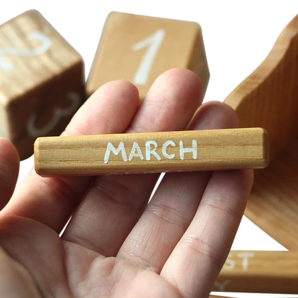 Wooden Perpetual Calendar