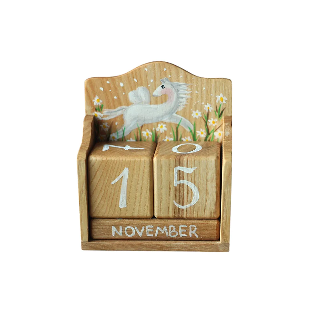 Wooden Perpetual Calendar