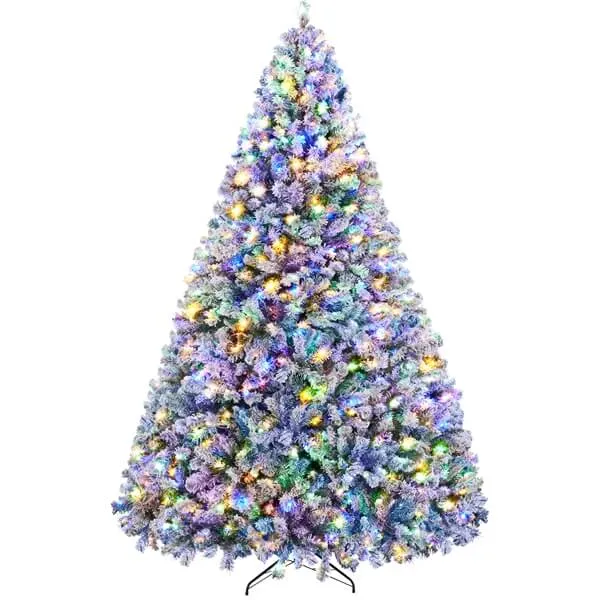 Yaheetech Pre-lit Spruce Artificial Christmas Tree